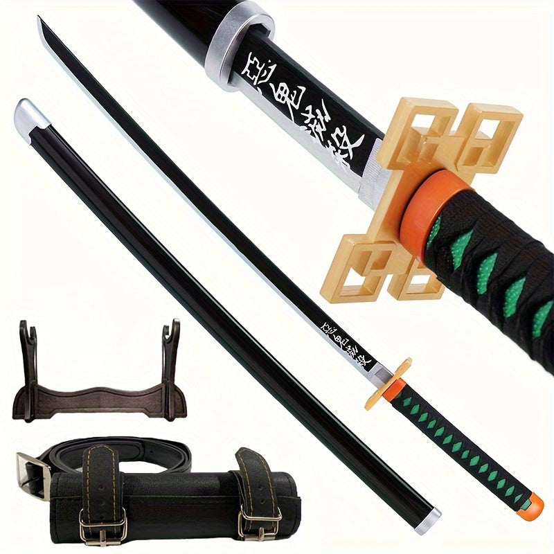 Retro Wooden Sword Model Desk Ornaments Birthday Gift