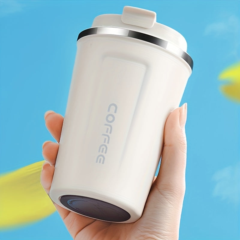 European Style Stainless Steel Insulation Mug - 380ml/12.8oz
