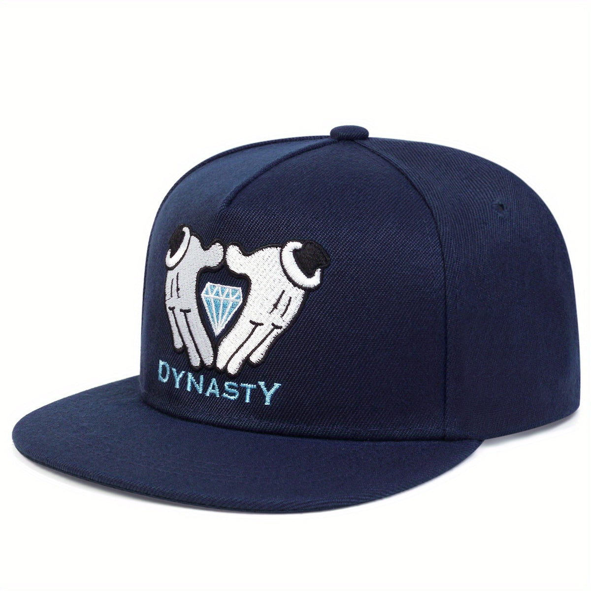 Embroidery Baseball Cap Hip Hop Unisex Lightweight Snapback Hat