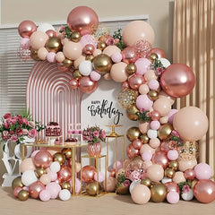 143pcs Balloon Garland Kit Wedding Birthday Anniversary Graduation Party Decor