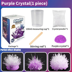 DIY Crystal Growth Science Education Toy