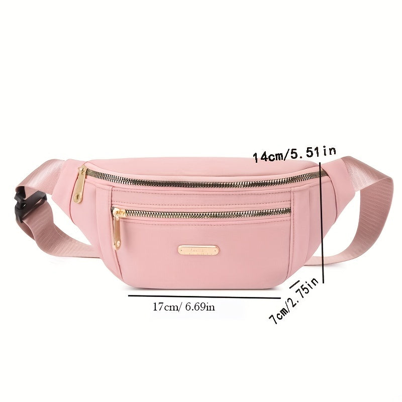 Women's Large Capacity Waist Bag Oxford Cloth Fanny Pack