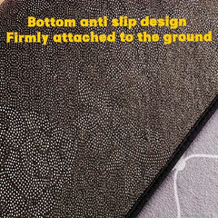 Christmas Element Welcome Doormat Dirt Resistant Anti-slip Floor Rug