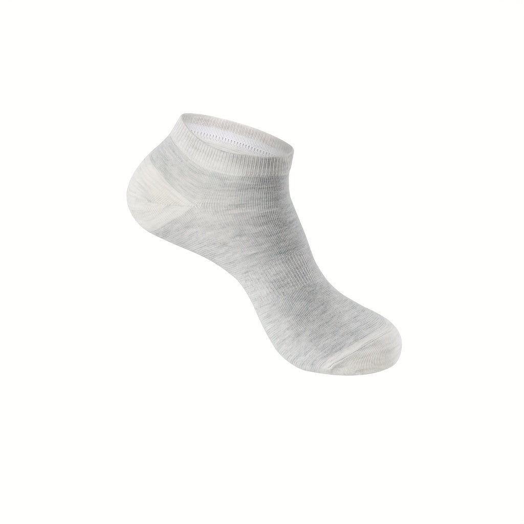 5 Pairs Women's Lightweight Sports Ankle Socks Soft Low Cut Stockings