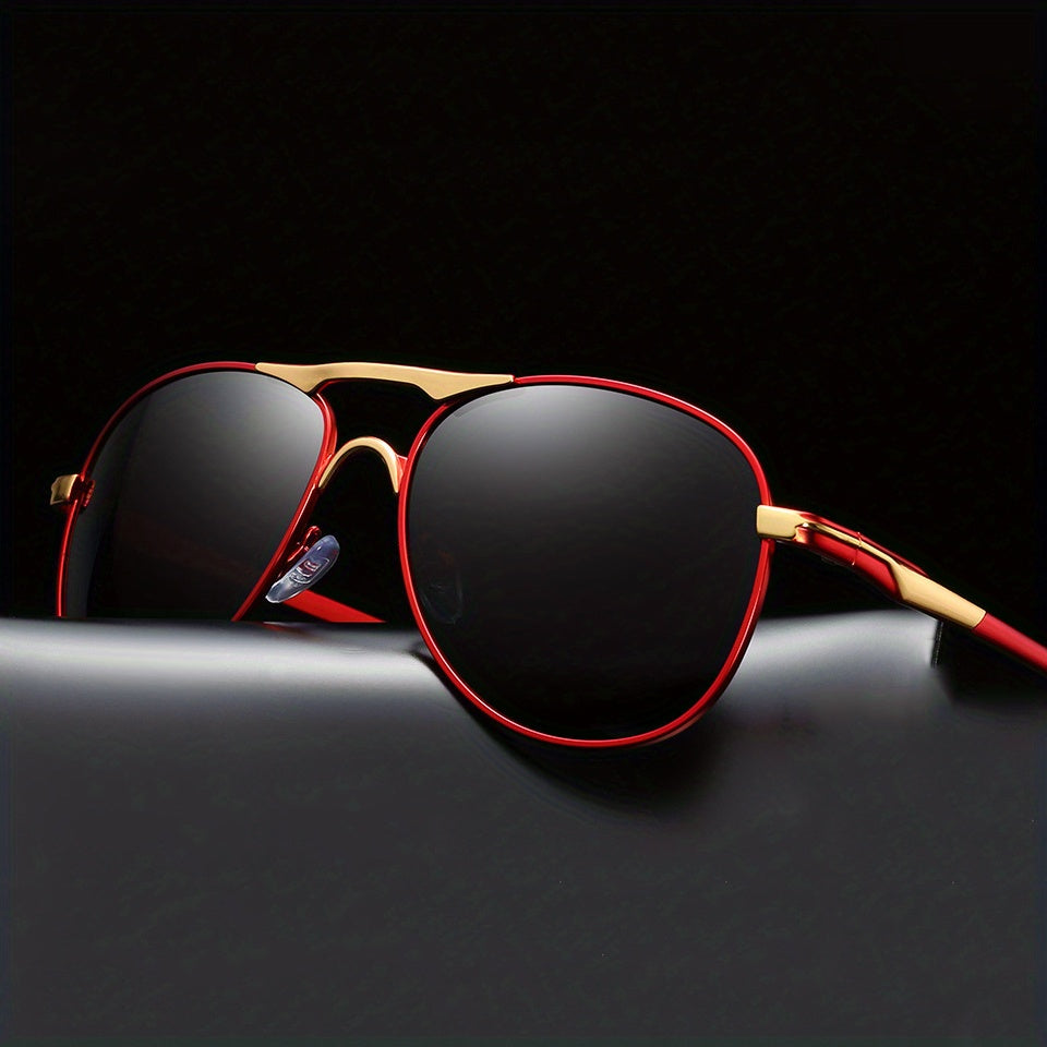 Men's Large Frame Polarized Sunglasses UV Protection