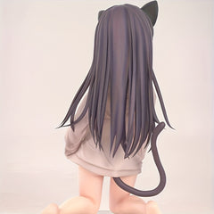 Cat Girl Figure Ornament Anime Fan Accessory