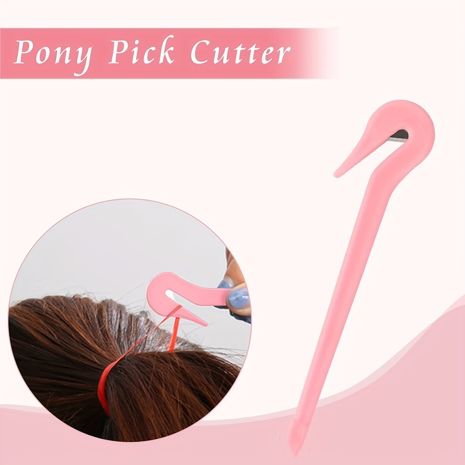 2000pcs Kids Hair Accessories Set Rubber Band Cutter Comb Hair Styling Tools