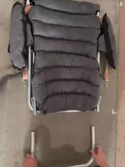 Lazy Small Sofa Computer Chair Folding Stool with Back