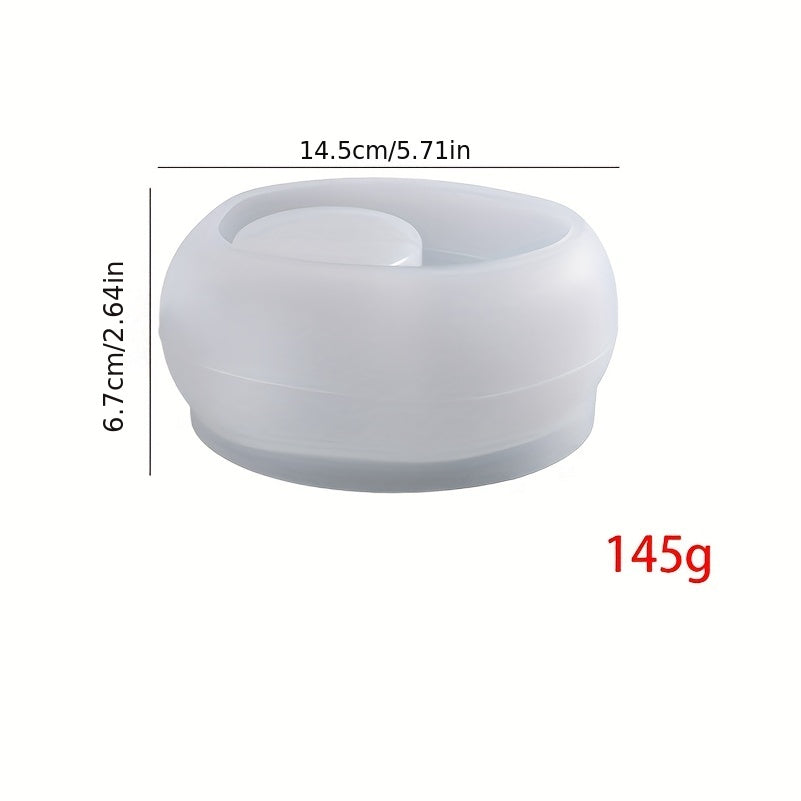Silicone Tea Light Candle Holder Mold for DIY Home Decor