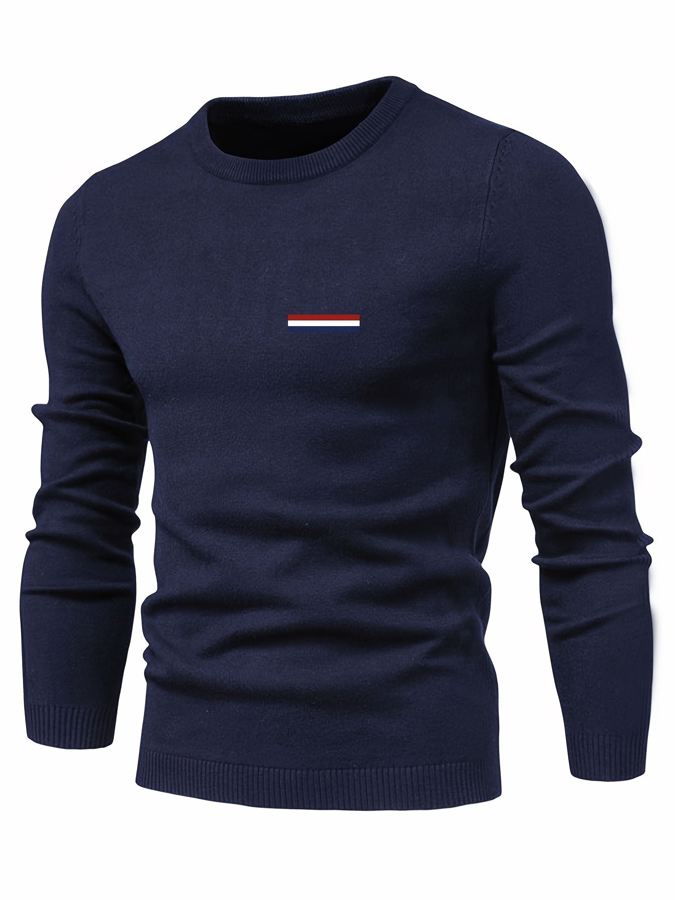 Men's Dragon Graphic Knitted Sweater