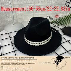 Felt Hat Jazz Hat Top Hat Gentleman Hat British Top Hat For Men And Women
