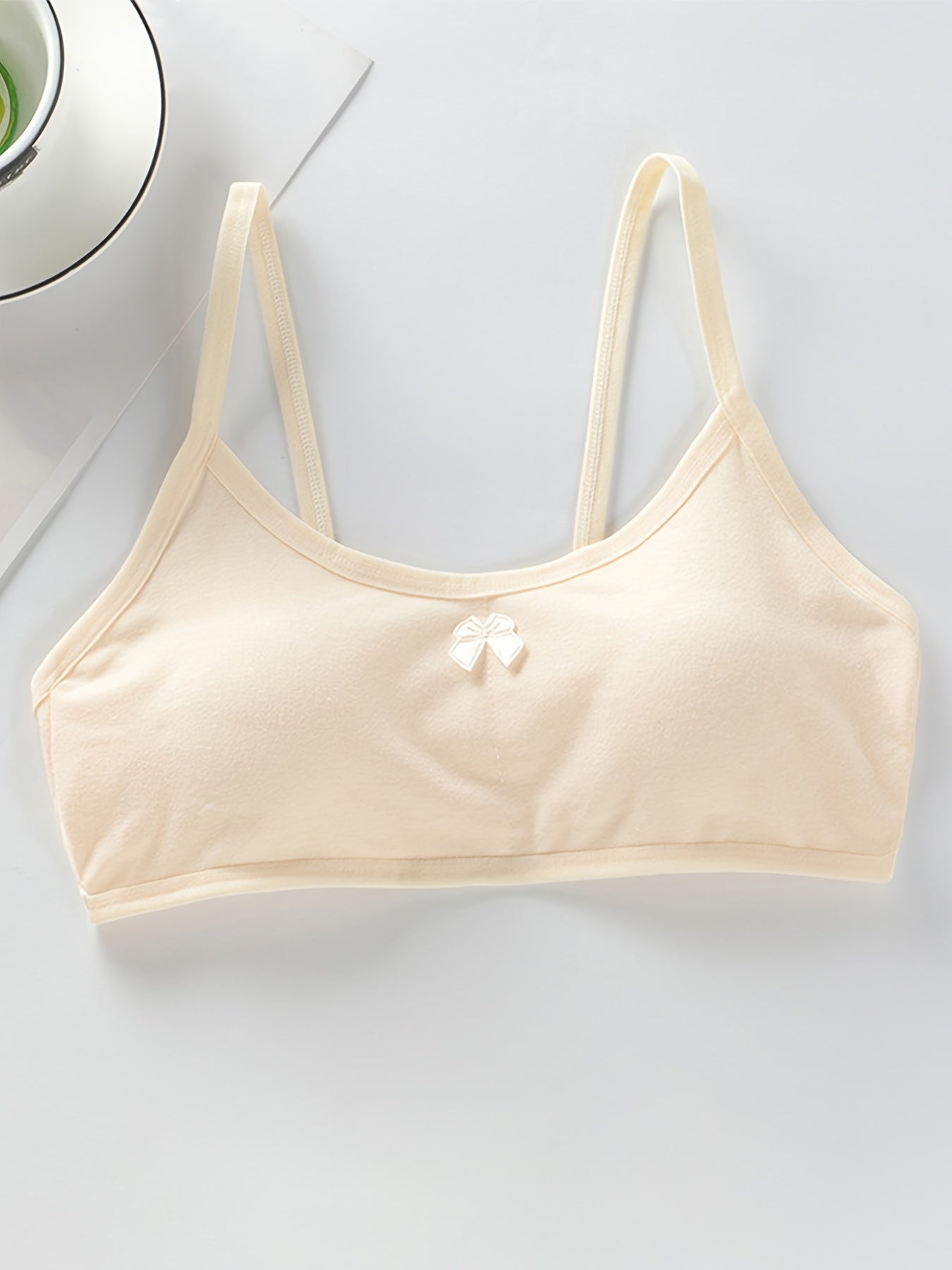 4pcs Small Kitted Vest For Junior High School Students Big Boy Girls Underwear