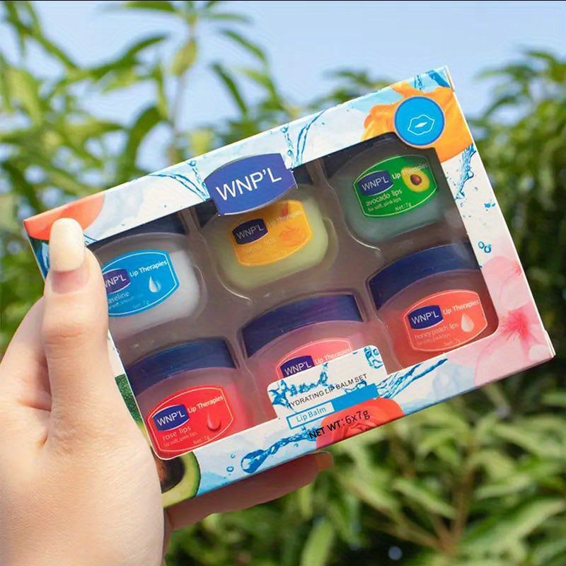 4-in-1 Moisturizing Lip Balm Set - Natural & Organic Ingredients