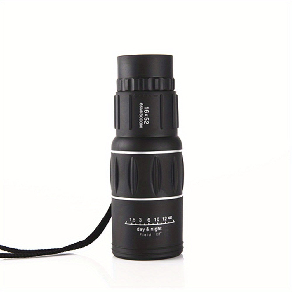 16X52 Monocular Telescope HD Waterproof Durable for Outdoor Concert