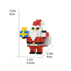 Christmas Building Blocks Santa Bears Christmas Trees Snowmen Boots