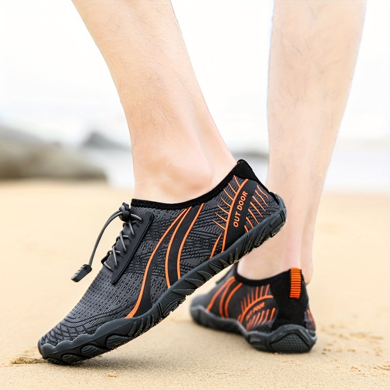 Men's Barefoot Water Shoes Lightweight Quick Drying Non Slip Aqua Socks