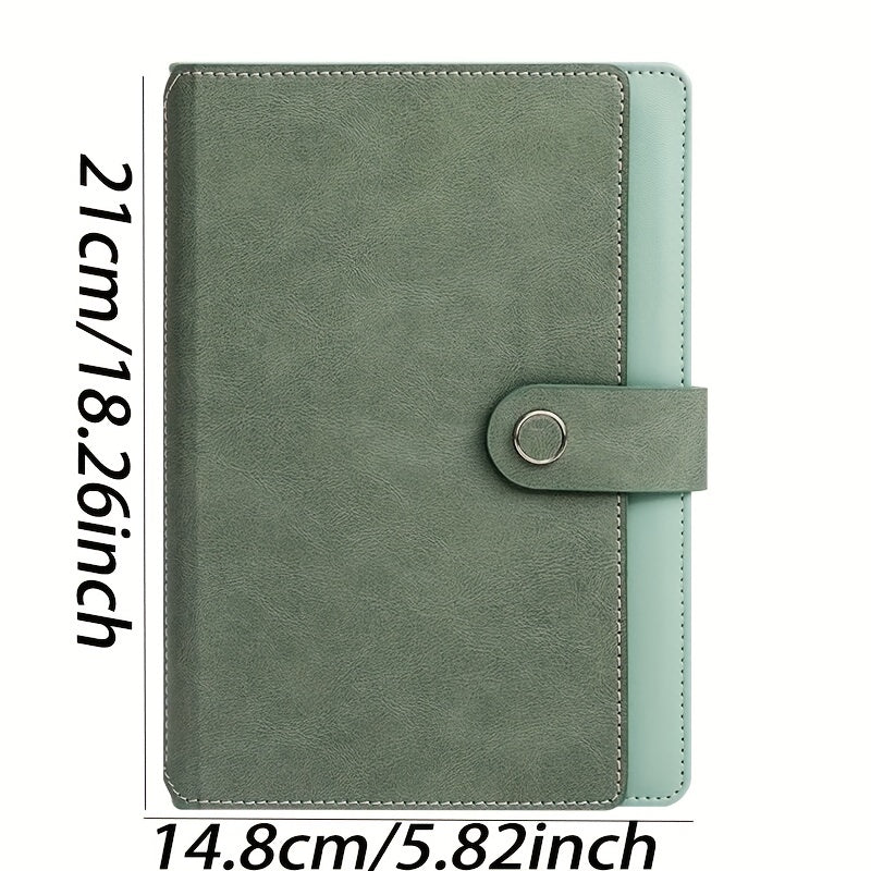 A5 Buckle Pocket Insert Card Notebook 240 Pages