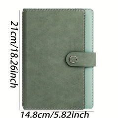 A5 Buckle Pocket Insert Card Notebook 240 Pages
