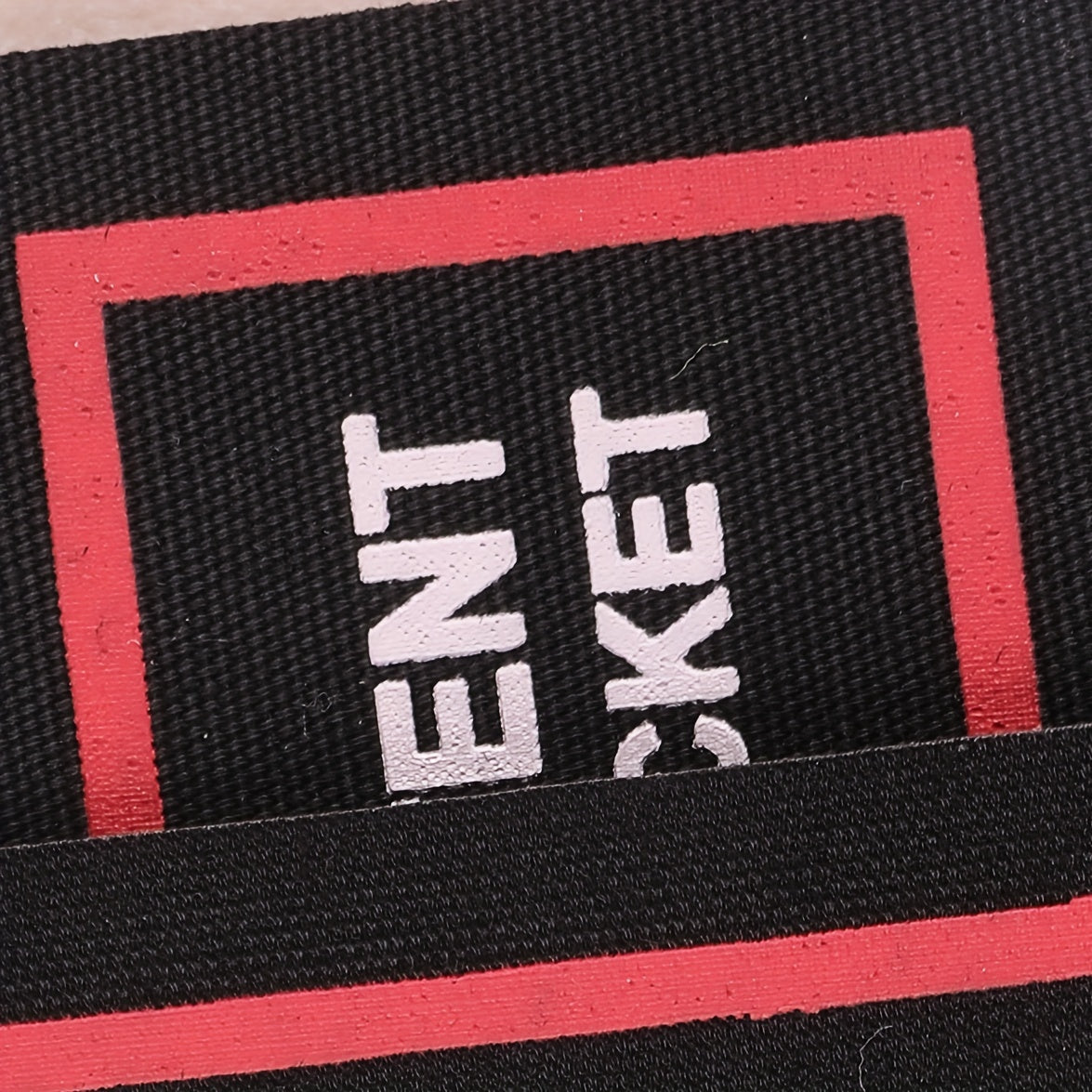 2 Woven Fabric Printing Letter Embroidery Patches For Girls Clothing DIY