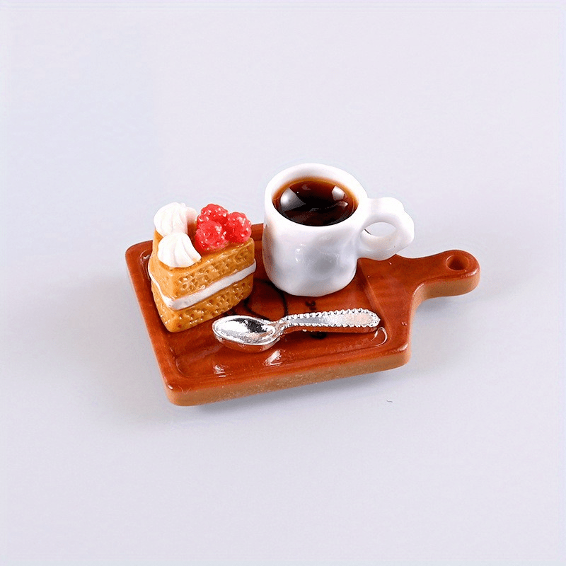 Dollhouse Kitchen Food Tray Set for 1:12 Scale Dollhouse