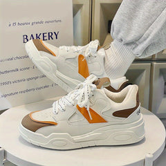 Men's Chunky Sneakers Lace-up Athletic Shoes