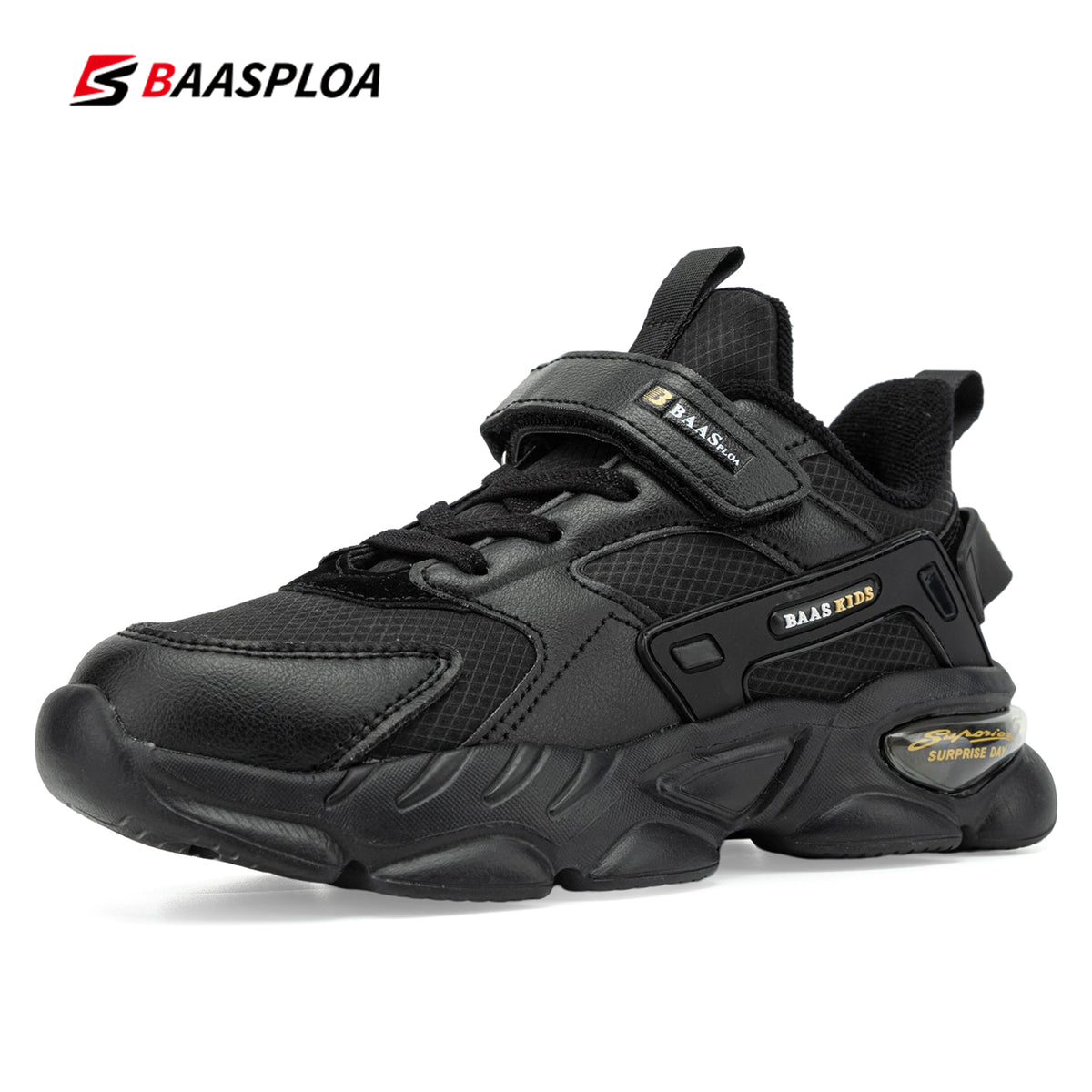 Baasploa Breathable Sneakers for Kids - Ideal for Running, Walking & Tennis