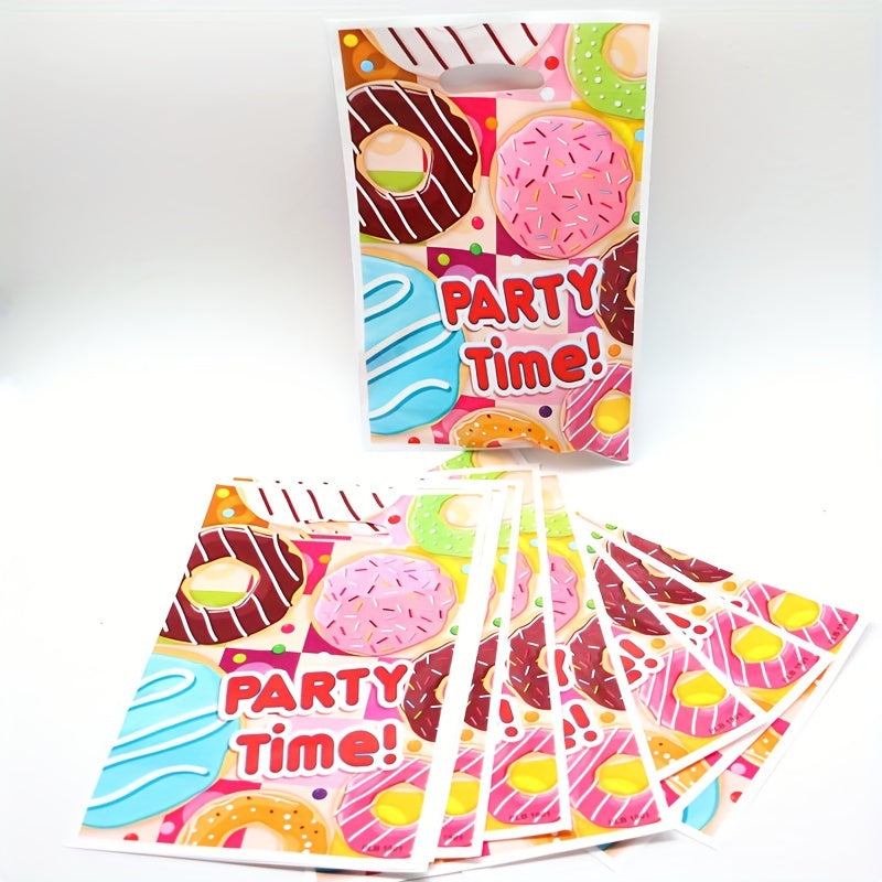 Donut Dessert Theme Party Tableware Set