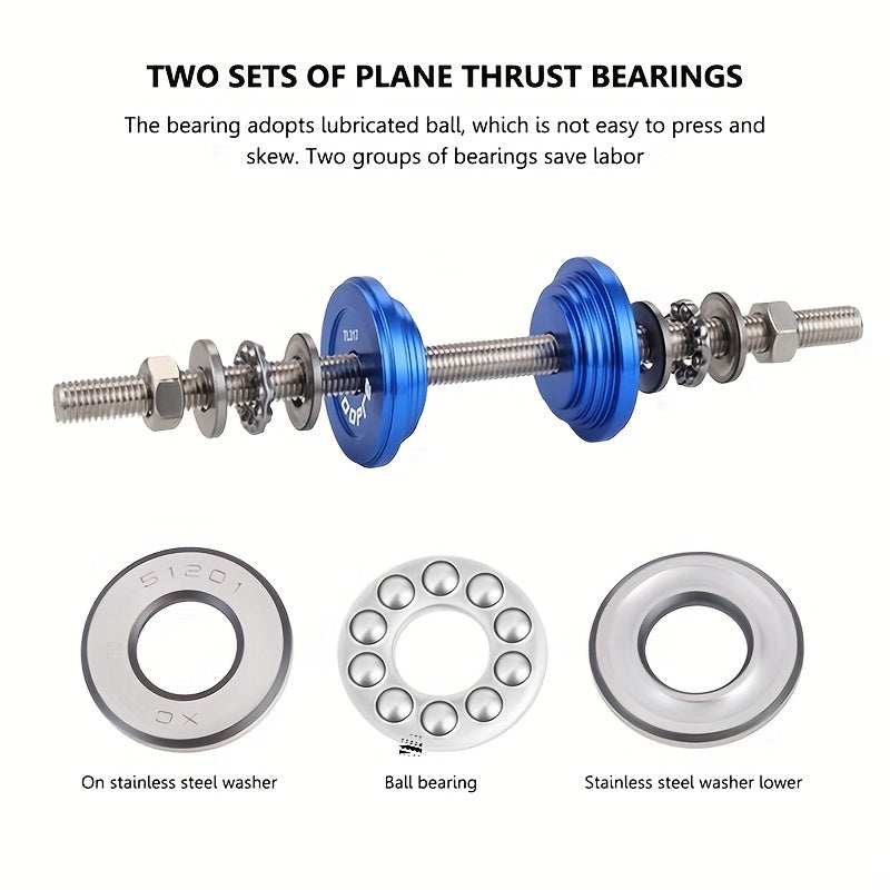 Aluminum Bike Hub Thru Axle Adaptor for Wheel Truing Stands