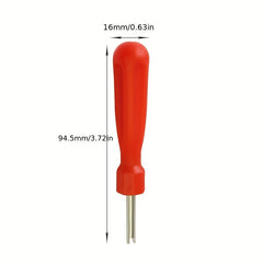 5pcs Valve Cores + Remover Tool for Car Bicycle Tyre Tire Repair