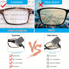 Pattern Print Light Blocking Reading Glasses For Women UV Protection