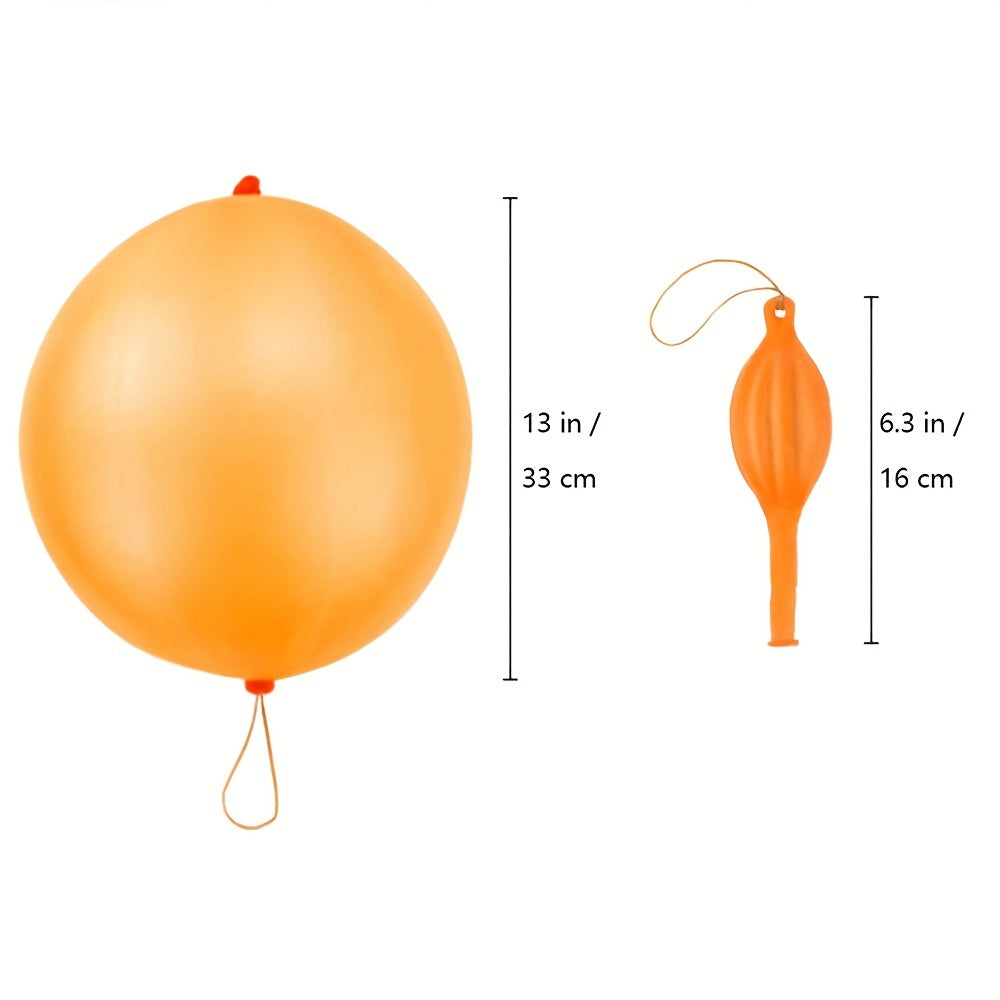 50pcs Punch Balloons Heavy Duty Party Favors Bounce Balloons
