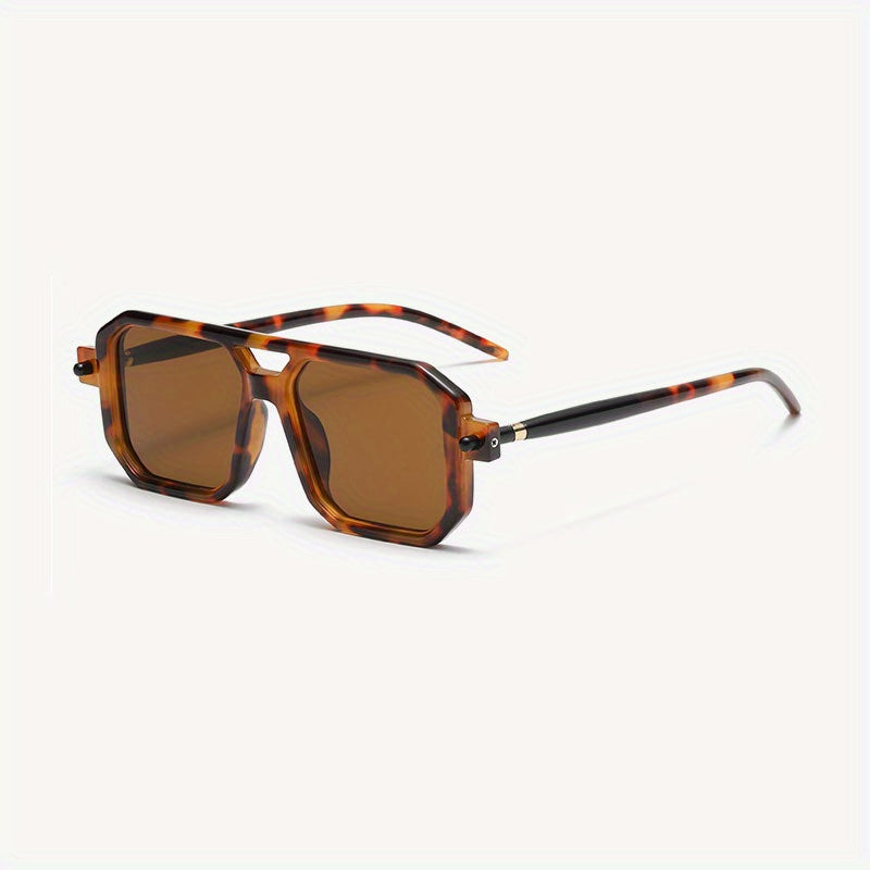 Retro Tortoiseshell UV400 Sun Shades Glasses For Summer Vacation Travel