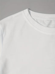  Leopard Lightning Print Long Sleeve Round Neck Tee