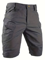 Men's Water Repellent Cargo Shorts for Fishing & Outdoor