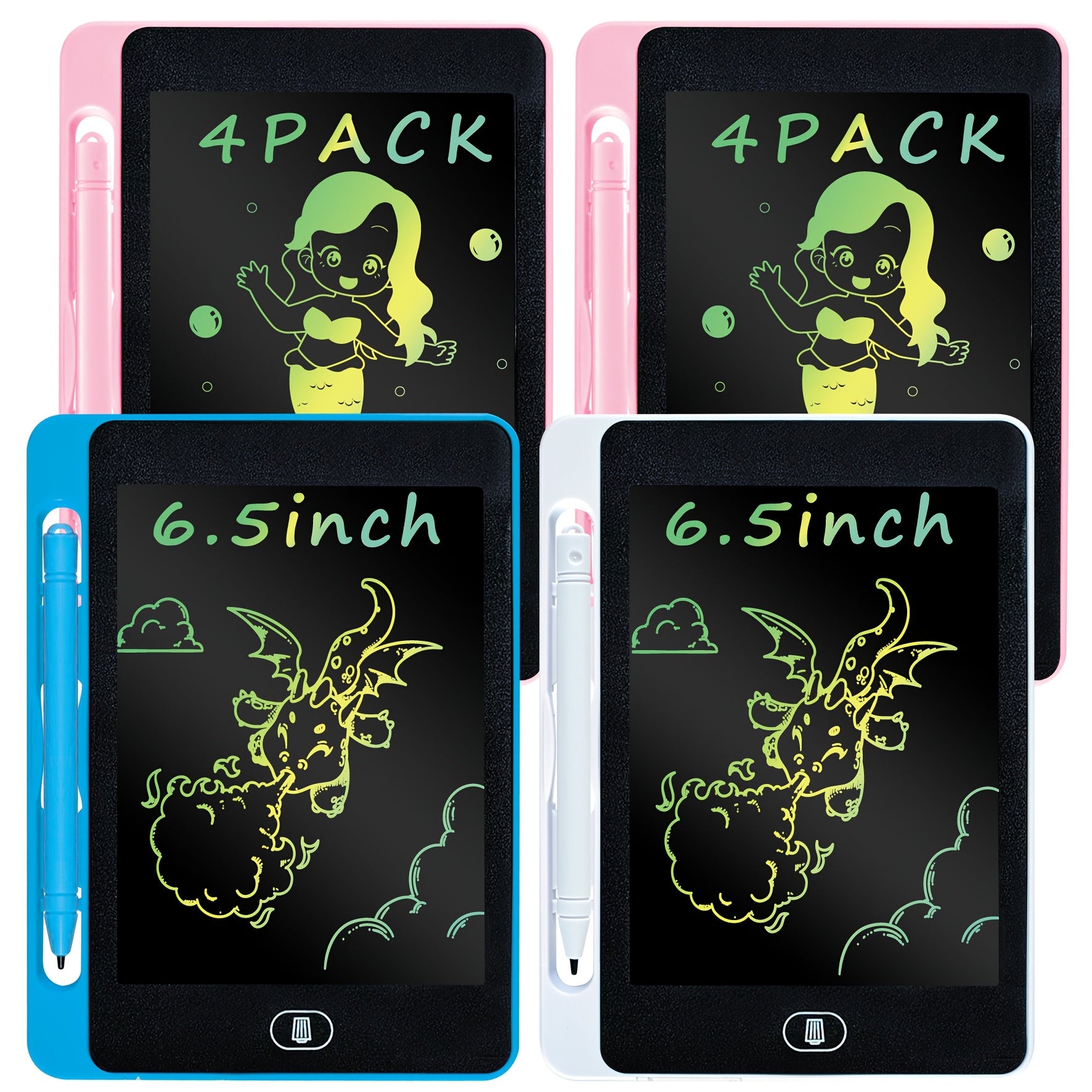 6.5 Inch LCD Writing Tablet for Kids Doodle Board Drawing Pad Educational Gift