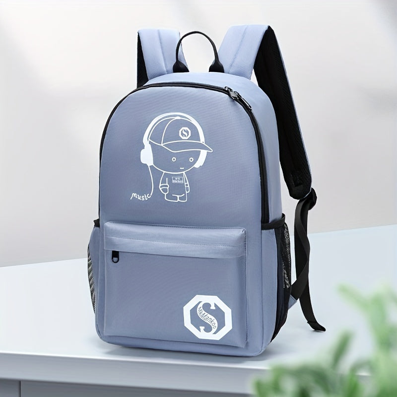 Men's Large Business Travel Bag Casual Student Schoolbag