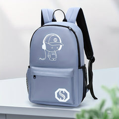 Men's Large Business Travel Bag Casual Student Schoolbag