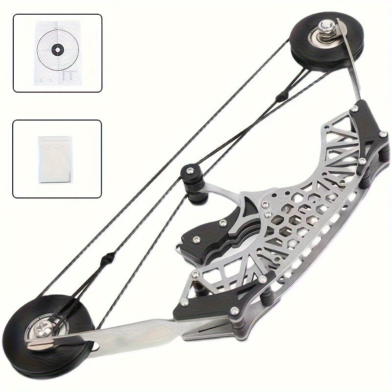 Mini Composite Bow Set Stainless Steel Decompression Toy