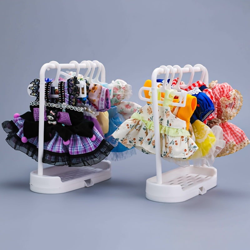 Labubu Doll Clothes Hanger for Blythe BJD Enthusiasts