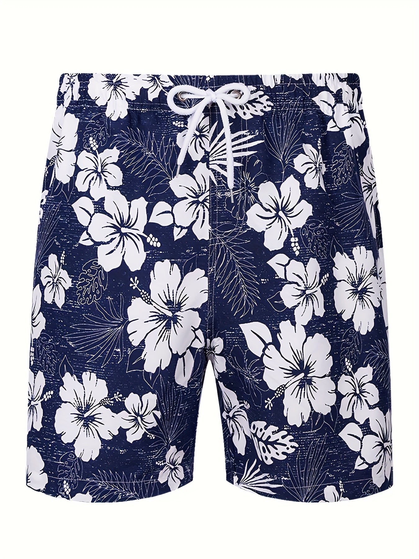 Men's Quick Dry Hawaiian Board Shorts with Mesh Lining