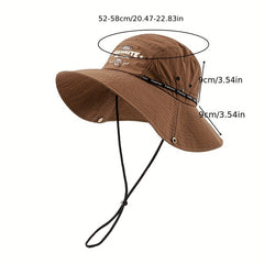 Cowboy Bucket Hat Wide Brim UV Protection Sun Hat