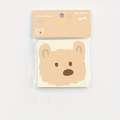 Cartoon Animal Student Message Book 100 Sheets