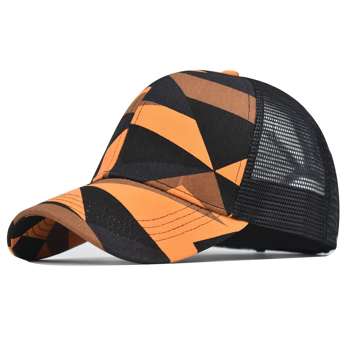 Y2K Block Baseball Cap Hip Hop Snap Back Hat