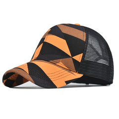 Y2K Block Baseball Cap Hip Hop Snap Back Hat