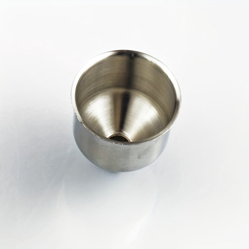 1pc Stainless Steel Funnel Split Bottle Funnel Wine Funnel Small Diameter