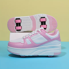 Girl's Roller Shoes Skate Sneakers For Kids