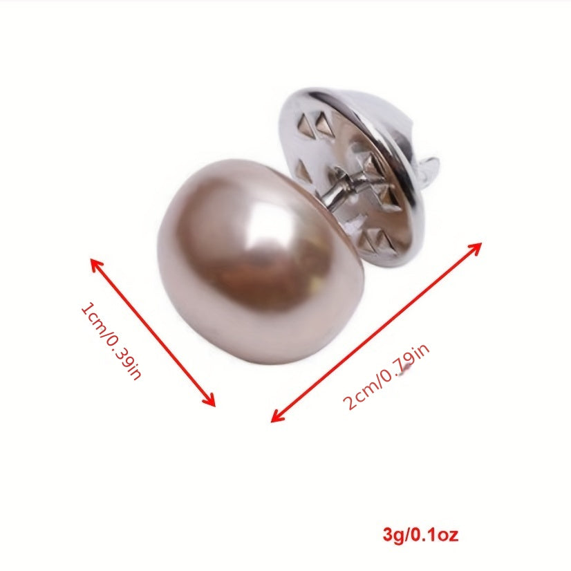 Non-slip Collar Buck Scarf Brooch Pin Clothing Accessory For Women