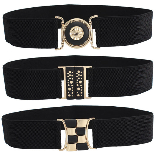 Women's Skinny Waist Belt Cover for Dress Coat