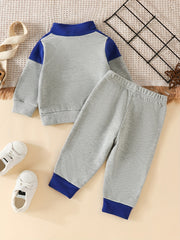 Toddler Baby YORK Sweatshirt & Sweatpants Set Kids Sweatsuit 2pcs