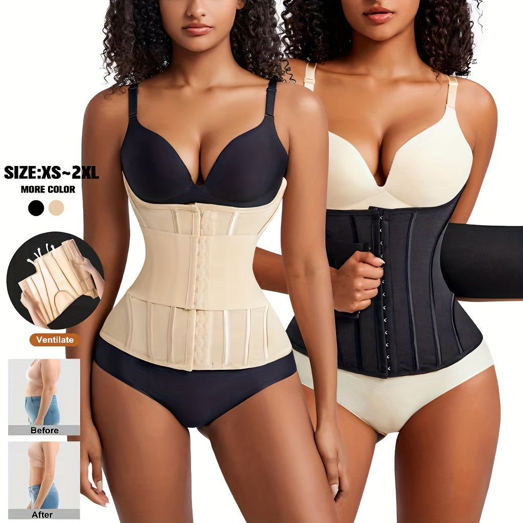 Waist Trainer Trimmer Belt Tummy Control Compression Wrap Cincher